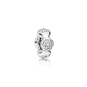 (image for) PANDORA Modern LovePods™ Spacer, Clear CZ - 797292CZ