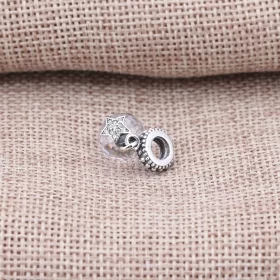 PANDORA Moon and Star Pendant Charm - 791392CZ