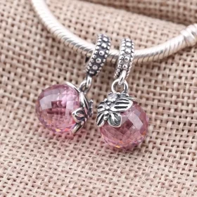 PANDORA Morning Butterfly, Pink Clear Cz Pendant Charm - 791258PCZ PANDORA Morning Butterfly, Pink Clear Cz Pendant Charm - 791258PCZ