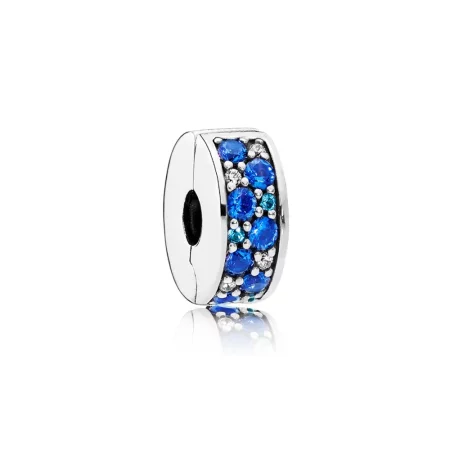 PANDORA Mosaic Shining Elegance, Multi-Colored Crystals Clear CZ Spacer - 791817NSBMX