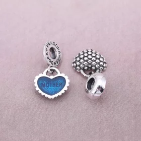 PANDORA Mother & Son Pendant Charm - 791152EN08 PANDORA Mother & Son Pendant Charm - 791152EN08