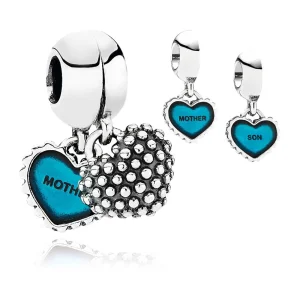 (image for) PANDORA Mother & Son Pendant Charm - 791152EN08