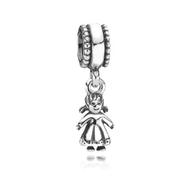 PANDORA My Little Girl Pendant Charm - 790860 PANDORA My Little Girl Pendant Charm - 790860
