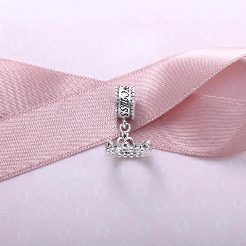 (image for) PANDORA My Princess Tiara Pendant Charm - 791117CZ - View 4