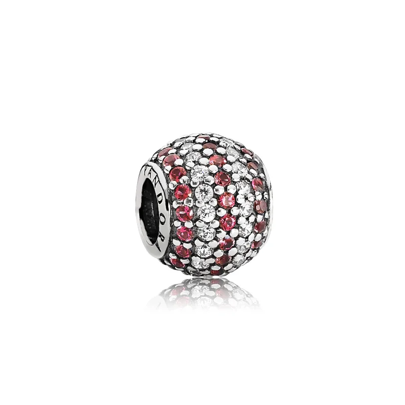 (image for) PANDORA Nautical Pavé Lights, Red Clear Cz Charm - 791172CZR - Product Image