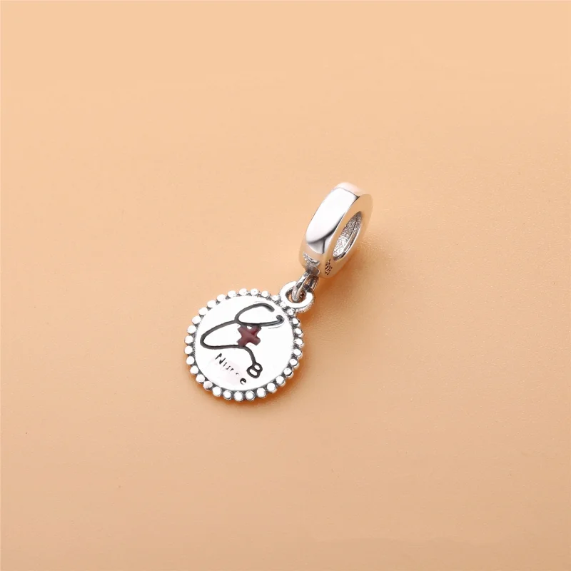 (image for) PANDORA Nurse Dangle Charm, Mixed Enamel - ENG791169_45 - View 2