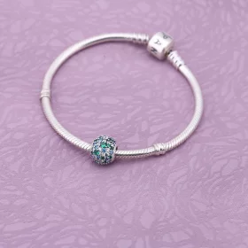PANDORA Ocean Mosaic Pavé Ball Charm - 791261MCZMX PANDORA Ocean Mosaic Pavé Ball Charm - 791261MCZMX