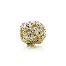 PANDORA Ocean Treasures Charm, Deep Blue Topaz 14K Gold - 750817TPP PANDORA Ocean Treasures Charm, Deep Blue Topaz 14K Gold - 750817TPP
