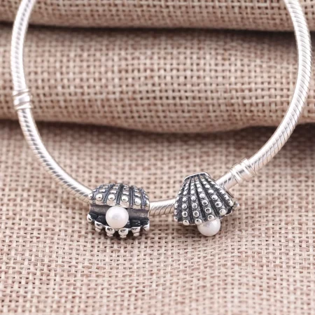 PANDORA One of A Kind, White Pearl Charm - 791134P