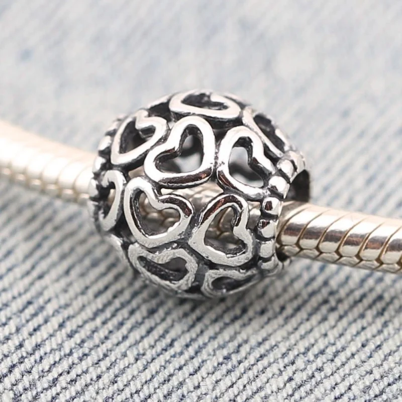 (image for) PANDORA Openwork Heart Charm - 790964 - View 2