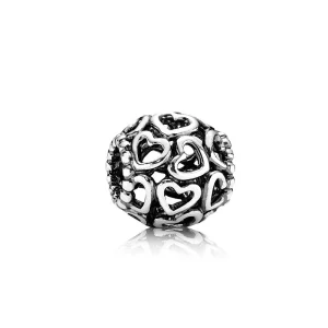 (image for) PANDORA Openwork Heart Charm - 790964