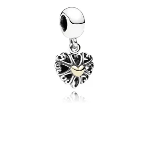(image for) PANDORA Openwork Love Pendant Charm - 791274