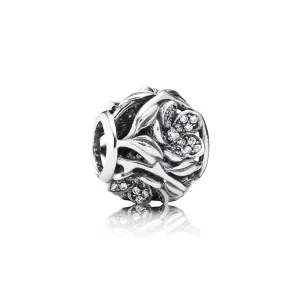 (image for) PANDORA Openwork Pavé Flower Charm - 791419CZ