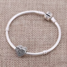 PANDORA Openwork Romance Heart Charm - 791811 PANDORA Openwork Romance Heart Charm - 791811