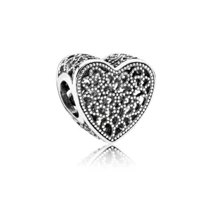 (image for) PANDORA Openwork Romance Heart Charm - 791811