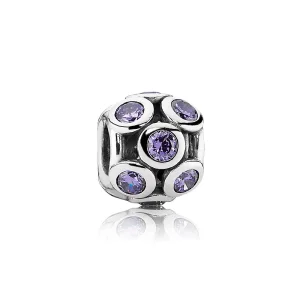 (image for) PANDORA Openwork Sparkling Circles Charm - 791153ACZ