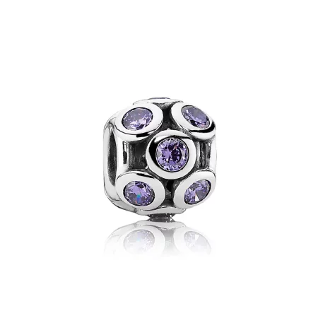 PANDORA Openwork Sparkling Circles Charm - 791153ACZ PANDORA Openwork Sparkling Circles Charm - 791153ACZ