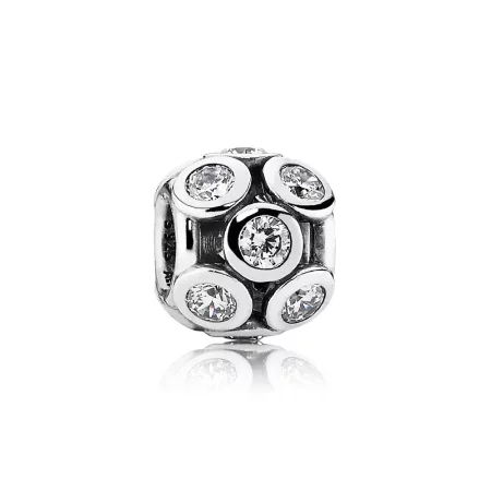 PANDORA Openwork Sparkling Circles Charm - 791153CZ PANDORA Openwork Sparkling Circles Charm - 791153CZ
