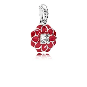 (image for) PANDORA Oriental Bloom Pendant Charm - 791829CZ