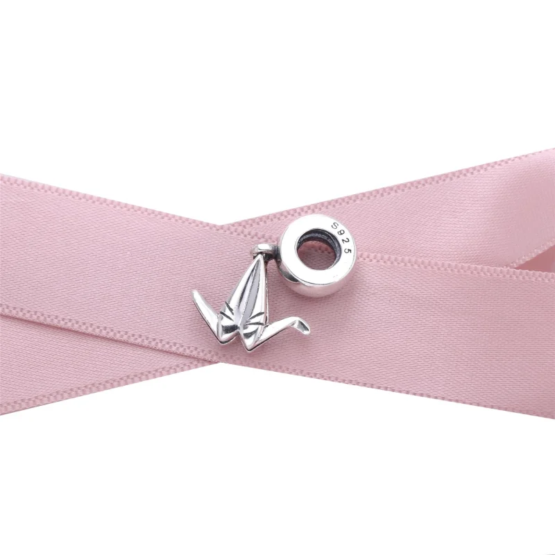 (image for) PANDORA Origami Crane Charm - 791953 Dangle - View 2