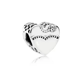 PANDORA Our Special Day Charm - 791840ENMX PANDORA Our Special Day Charm - 791840ENMX