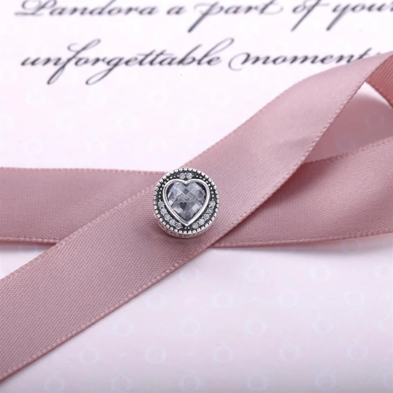 (image for) PANDORA Passion, Clear Cz Charm - 796081CZ - View 3