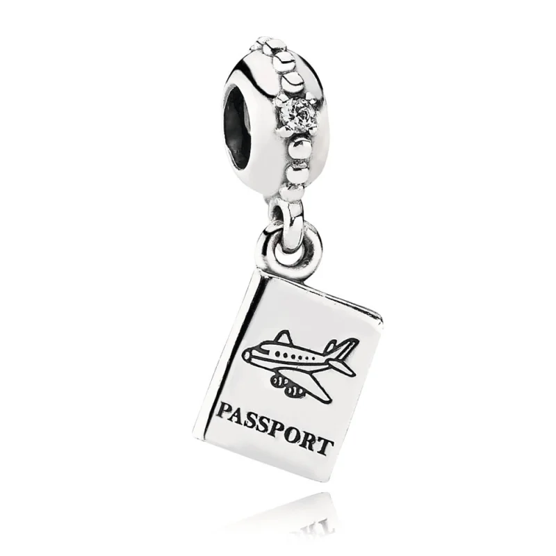 (image for) PANDORA Passport Pendant Charm - 791147CZ - Product Image