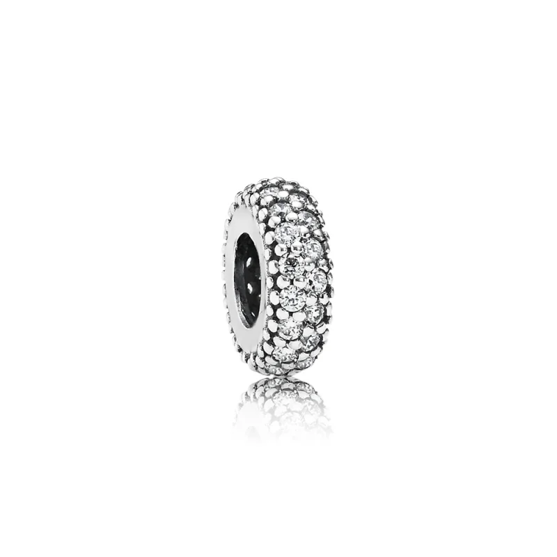(image for) PANDORA Pavé Charm Spacer - 791359CZ - Product Image
