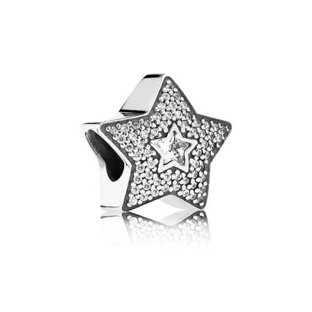 PANDORA Pavé Wishing Star Charm - 791384CZ