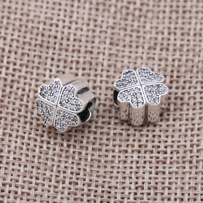 (image for) PANDORA Petals of Love Clip - 791805CZ - View 4