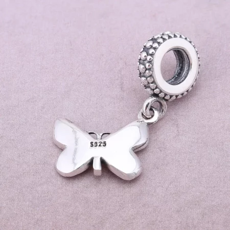 PANDORA Pink Butterfly Dangle - PJ00113-1