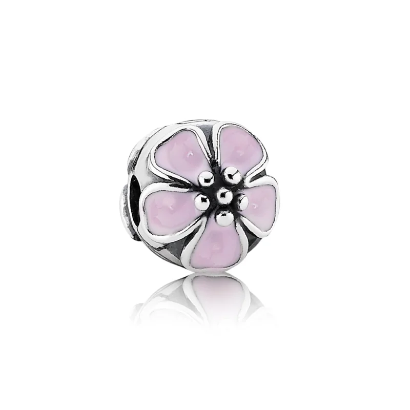 (image for) PANDORA Pink Cherry Blossom Clip - 791041EN40 - Product Image
