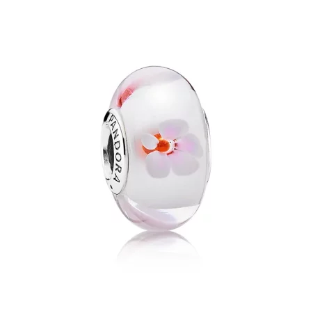 PANDORA Pink Cherry Blossom Murano Bead - 790947