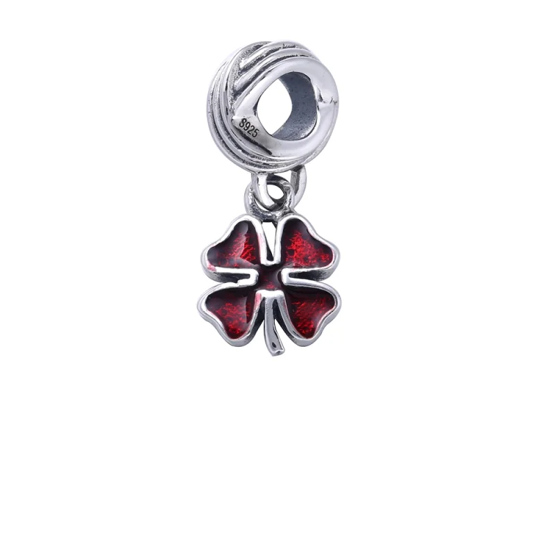 (image for) PANDORA Pink Clover Dangle - PJ00148-1G - Product Image