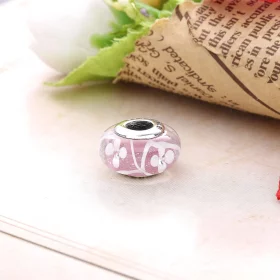 PANDORA Pink Field of Flowers Bead - 791665 PANDORA Pink Field of Flowers Bead - 791665