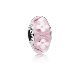 (image for) PANDORA Pink Field of Flowers Bead Charm - 791665