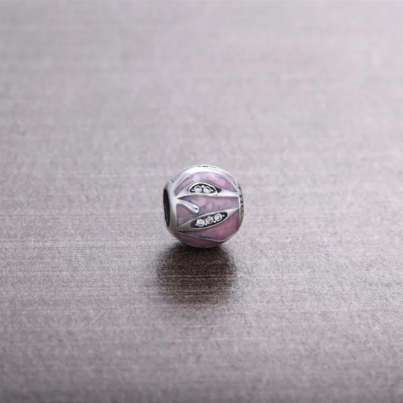 (image for) PANDORA Pink Nature's Radiance Charm - 791969PCZ - View 2