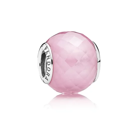 PANDORA Pink Petite Facets Charm - 791499PCZ