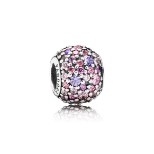 (image for) PANDORA Pink Sparkles Pavé Ball Charm - 791261ACZMX
