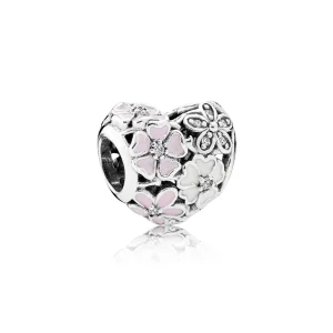 (image for) PANDORA Poetic Blooms Charm - 791825ENMX