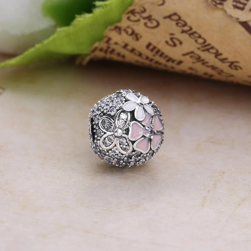 (image for) PANDORA Poetic Blooms Clip Beads - 792084CZ - View 2