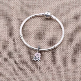 PANDORA Poetic Blooms Pendant Charm - 791824ENMX PANDORA Poetic Blooms Pendant Charm - 791824ENMX