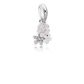 PANDORA Poetic Blooms Pendant Charm - 791824ENMX PANDORA Poetic Blooms Pendant Charm - 791824ENMX