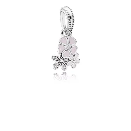 PANDORA Poetic Blooms Pendant Charm - 791824ENMX
