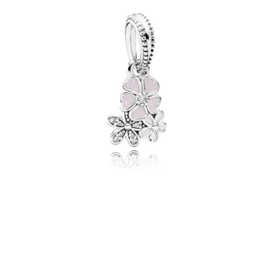 PANDORA Poetic Blooms Pendant Charm - 791824ENMX