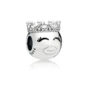 (image for) PANDORA Princess Charm, Clear CZ - 797143CZ
