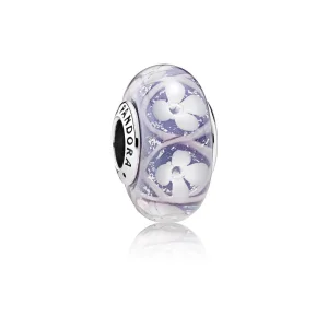 (image for) PANDORA Purple Field of Flowers Bead Charm - 791667