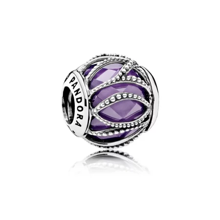 PANDORA Purple Intertwining Radiance Charm - 791968ACZ PANDORA Purple Intertwining Radiance Charm - 791968ACZ