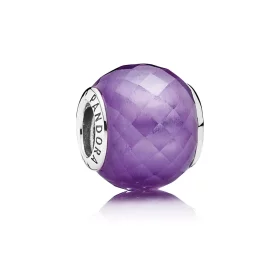 PANDORA Purple Petite Facets Charm - 791499ACZ