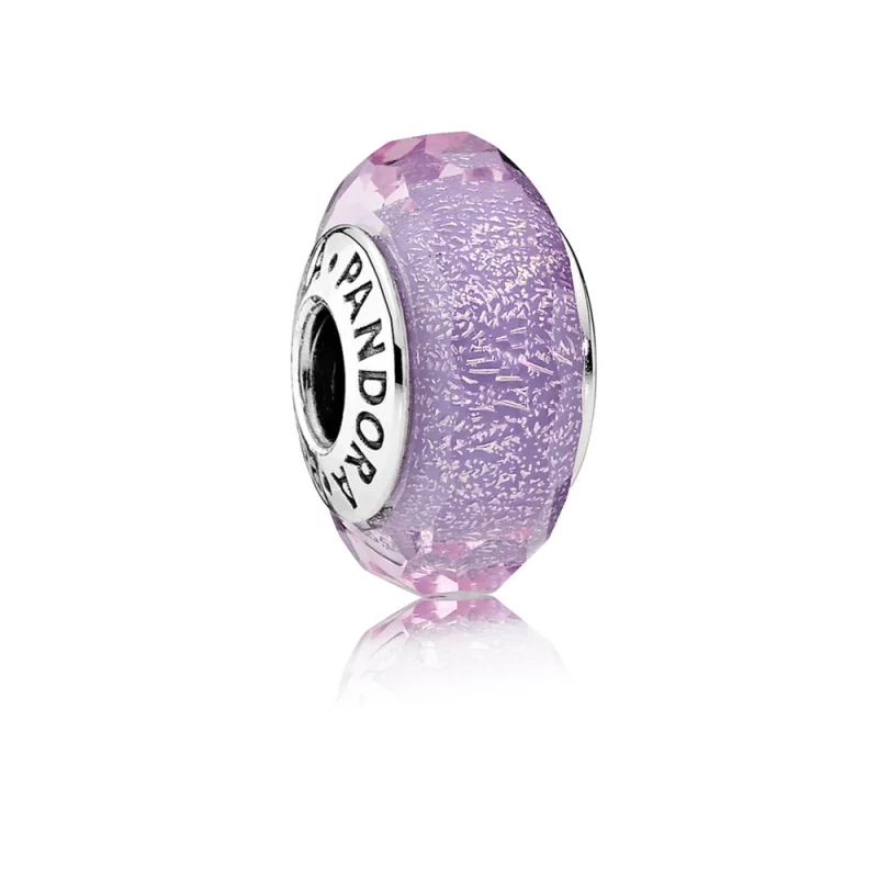(image for) PANDORA Purple Shimmer Murano Bead Charm - 791651 - Product Image